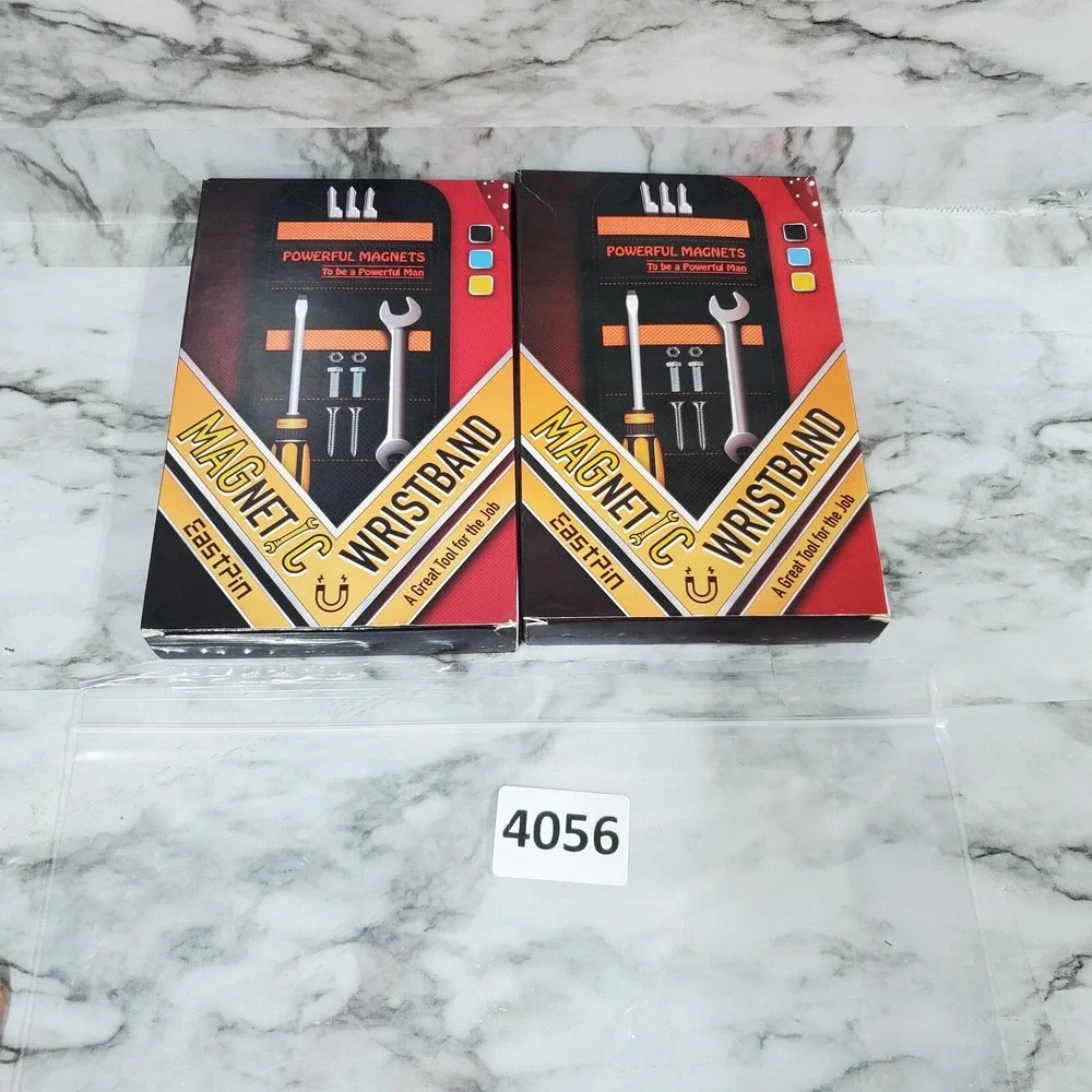 Powerful Magnets Christmas Gift Tool Accessories Magnetic Wristband‎ Lot of 2